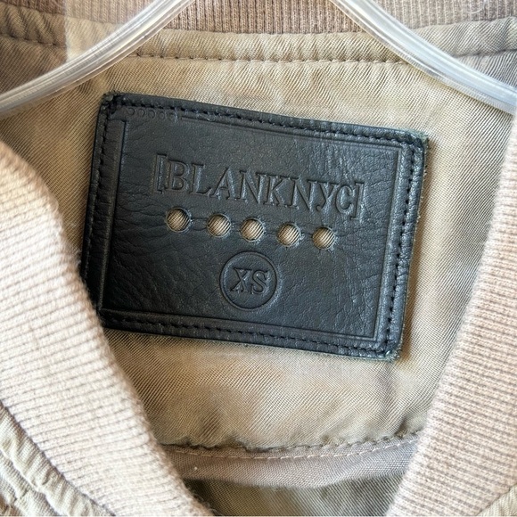 Blank NYC lightweight curpo rayon bomber jacket - Picture 4 of 9
